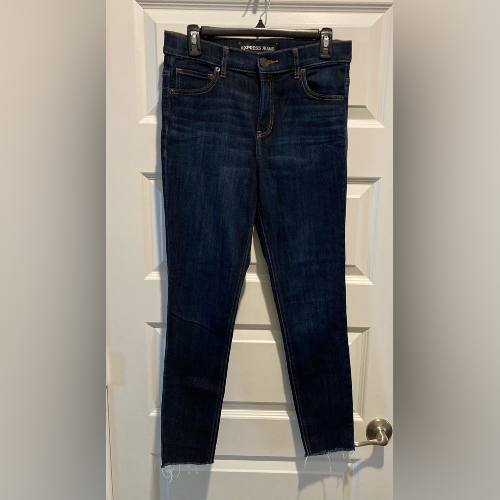 Express  Cropped Legging, High Rise, Size Large